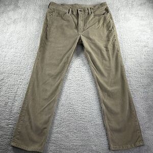 Levi's 511 Corduroy Pants Mens 36x30 (34x27) Brown Tan Beige Cord Pants Slim Fit